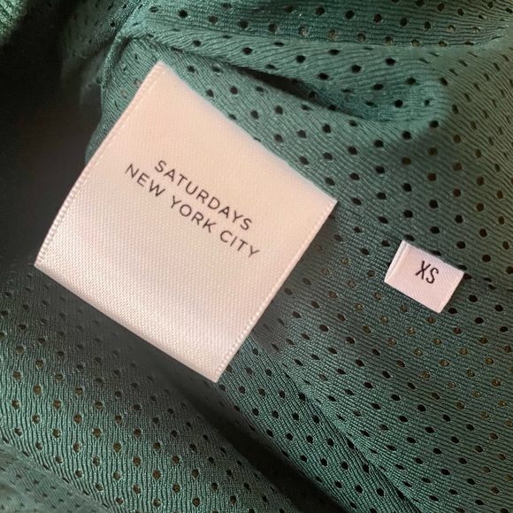 Saturdays NYC Seneca fleece pullover (xs) - Picture 2 of 2